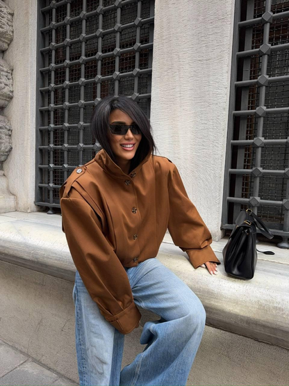 Дамско късо яке