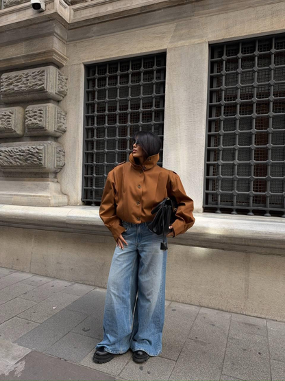 Дамско късо яке