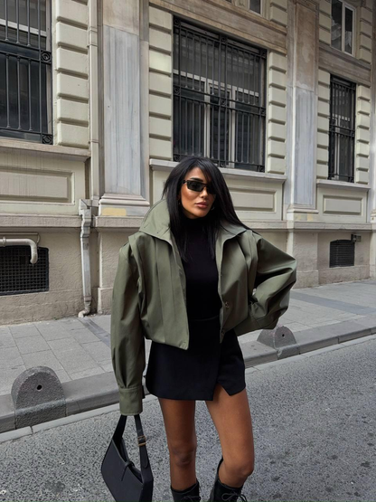 Дамско късо яке