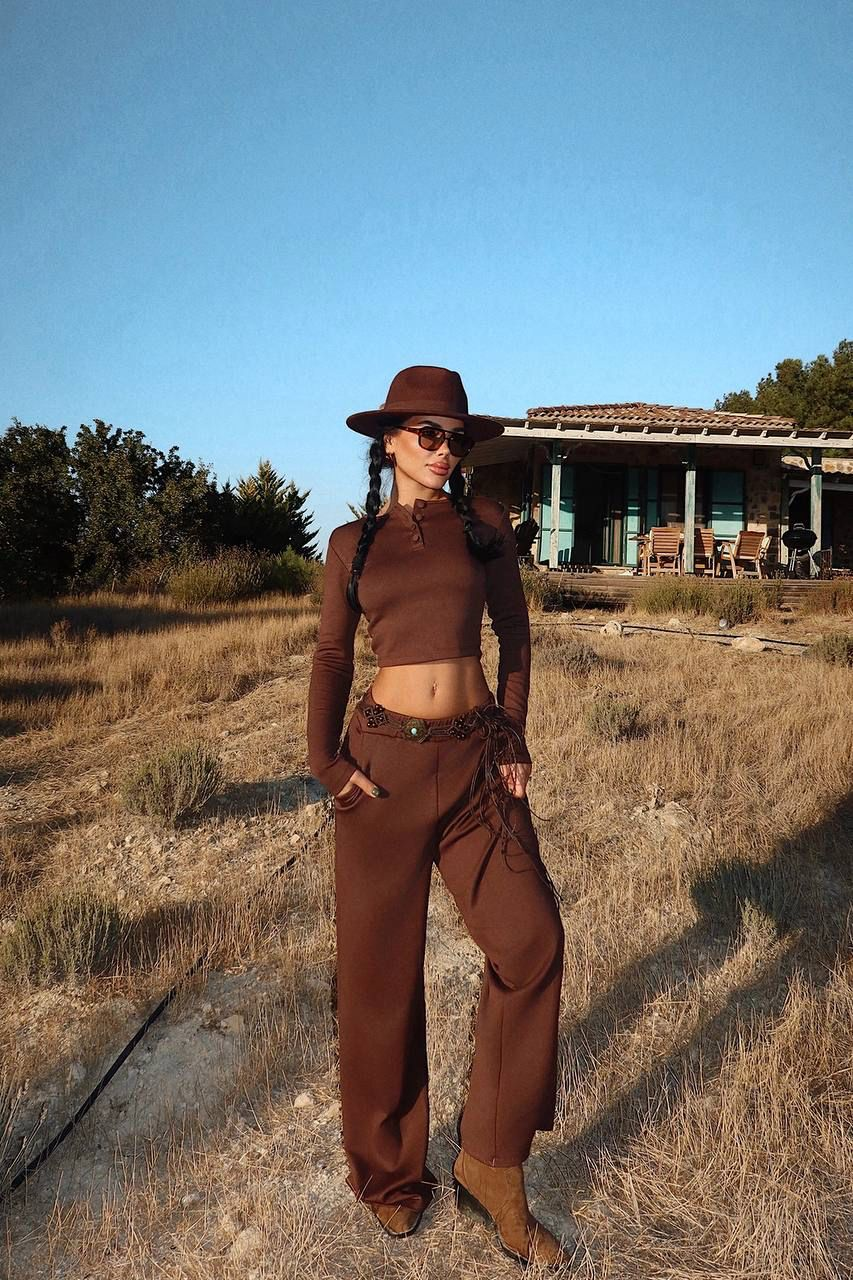 Дамски ежедневен комплект от две части