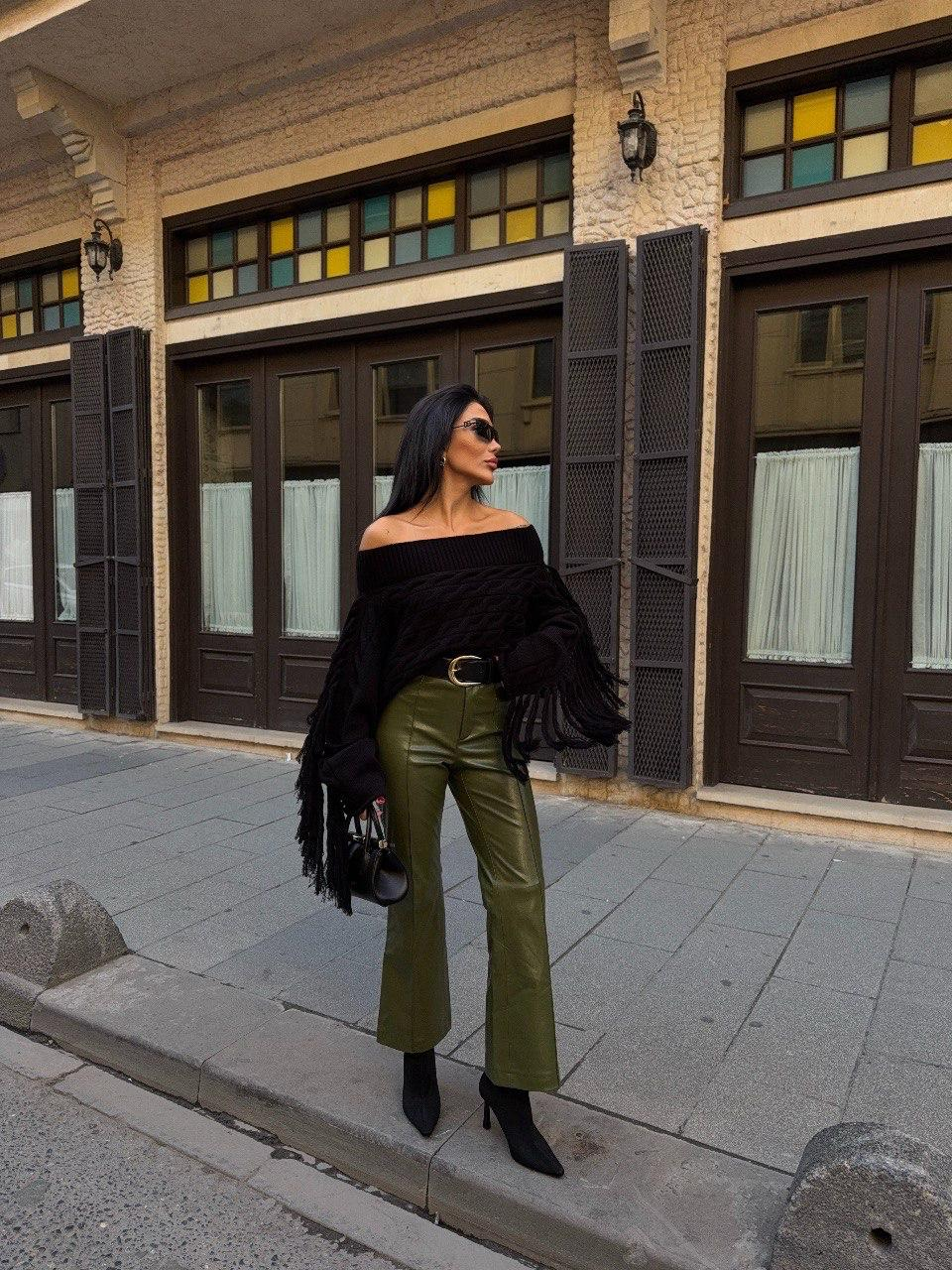 Дамски пуловер „Statement Sleeves“