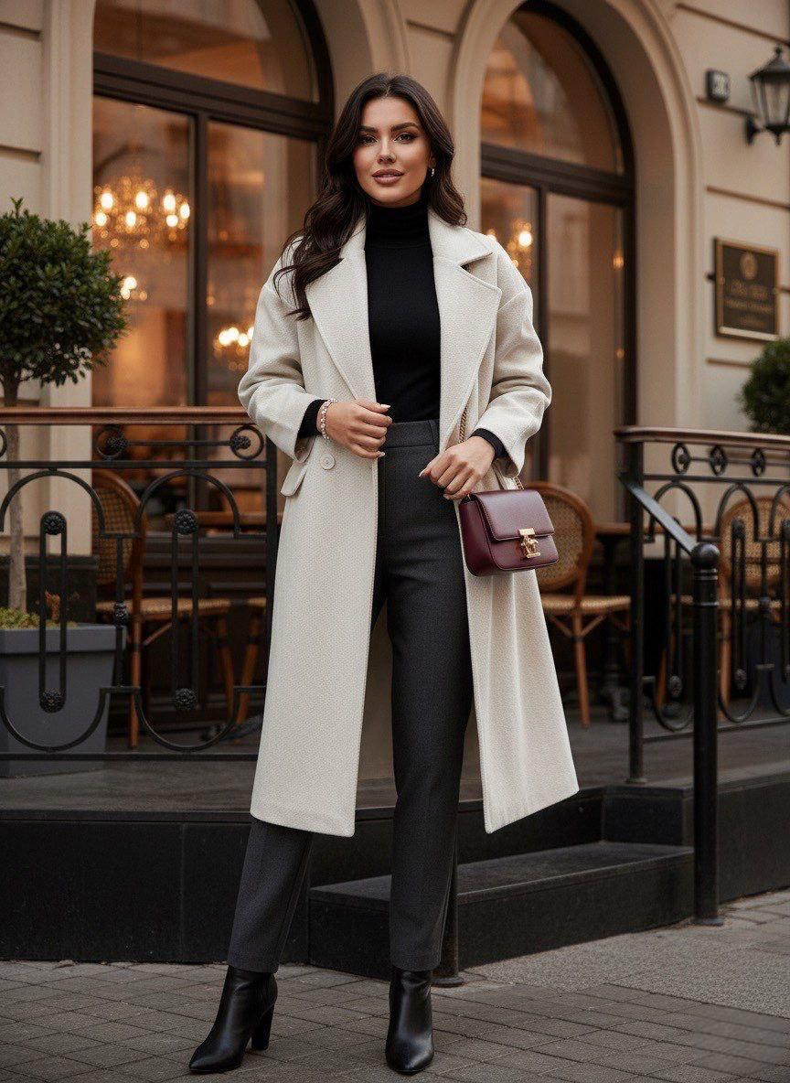 Дамско елегантно палто „Midi Grace“