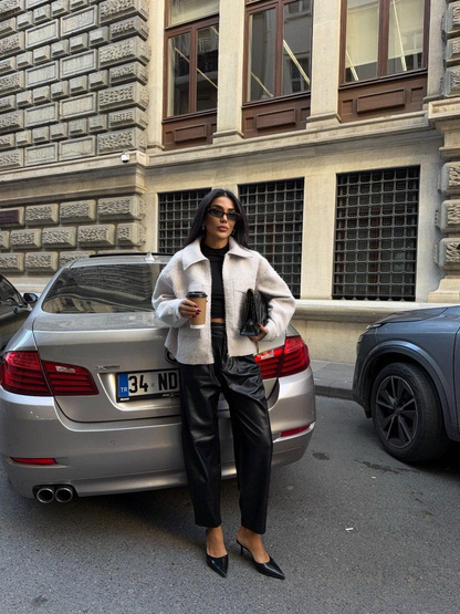 Дамско късо палто „City Chic“