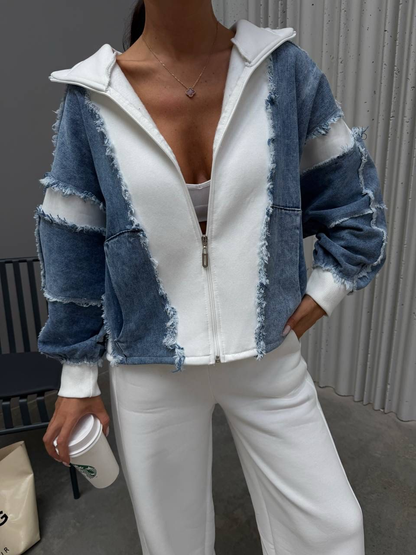 Дамски ежедневен комплект „Denim Vibes“