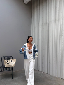 Дамски ежедневен комплект „Denim Vibes“