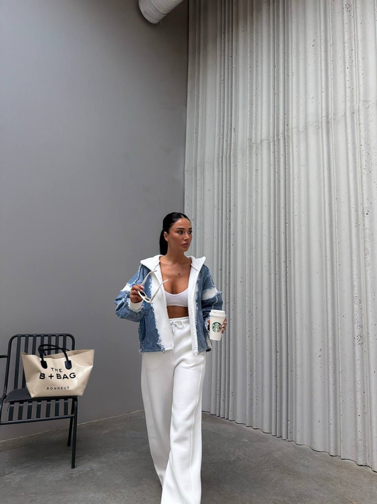 Дамски ежедневен комплект „Denim Vibes“