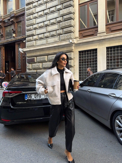 Дамско късо палто „City Chic“
