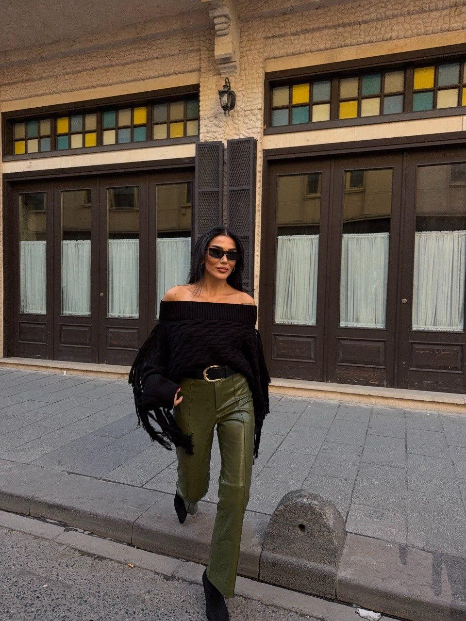 Дамски пуловер „Statement Sleeves“