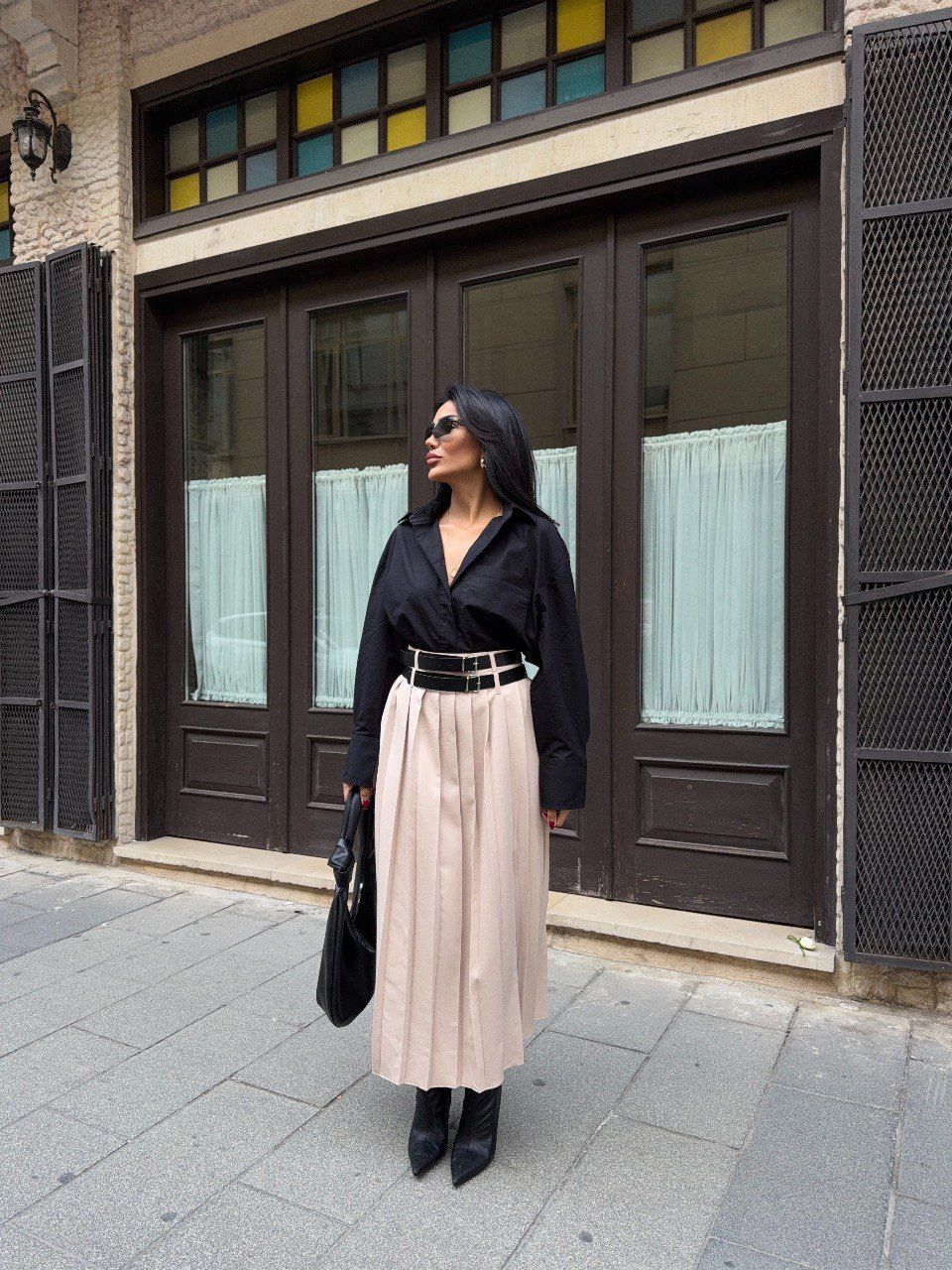 Дамска елегантна плисирана пола „Chic Pleats“