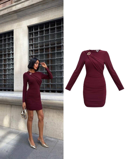 Дамска елегантна рокля „Sleek Fit“