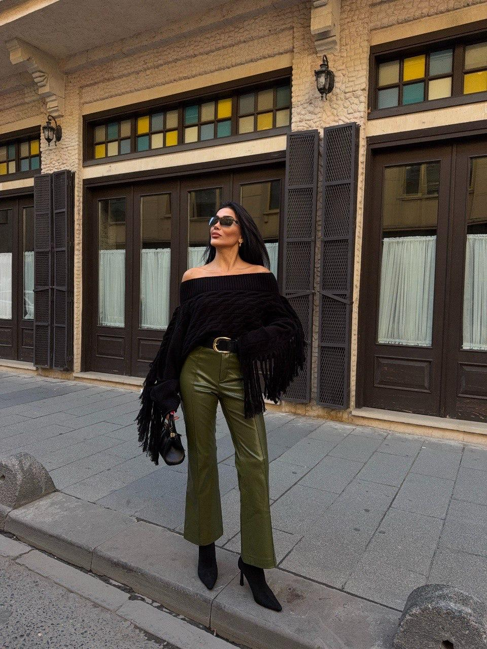 Дамски пуловер „Statement Sleeves“