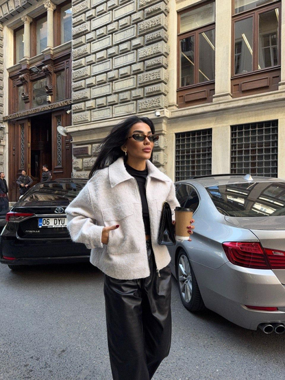 Дамско късо палто „City Chic“