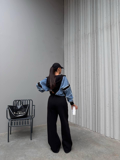 Дамски ежедневен комплект „Denim Vibes“