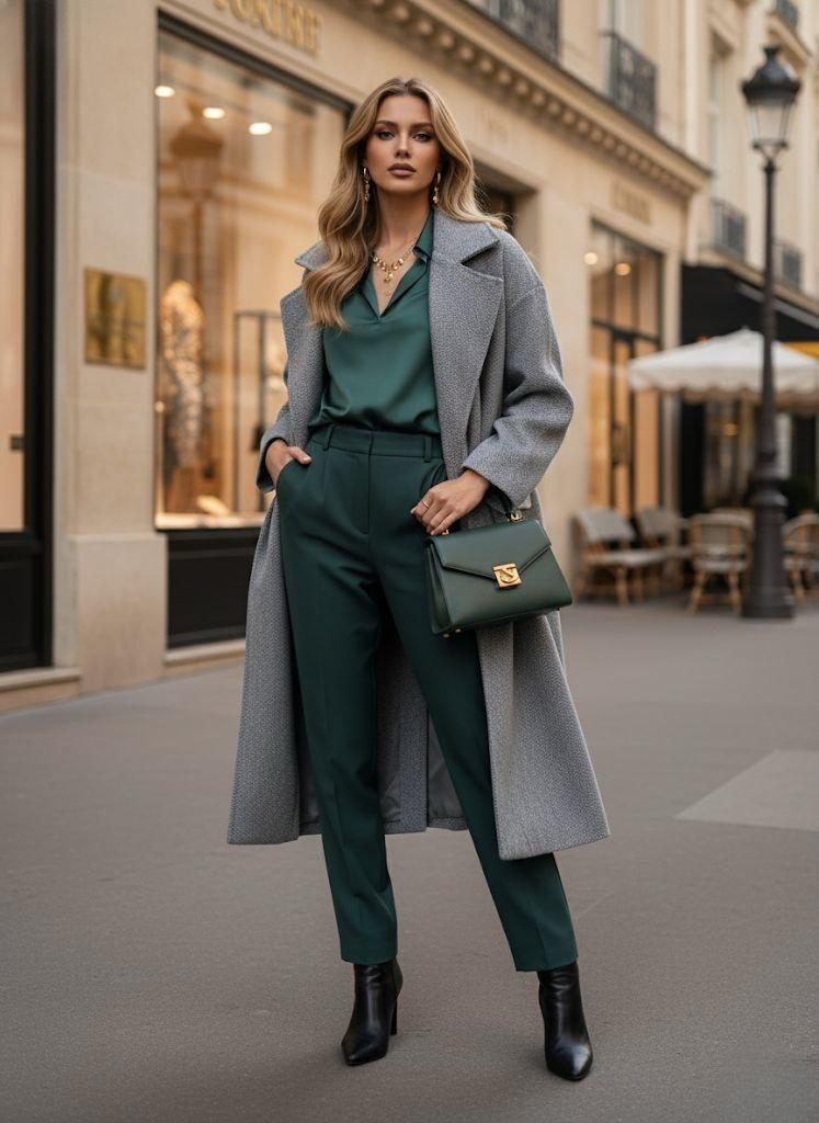 Дамско елегантно палто „Midi Grace“